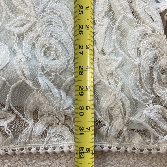 Staring at Stars Lace Stretch Off White Dress - Picture 8 of 10